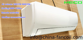 China tipo sistema de la hola-pared de 600CFM 5.4kw de tubo de la unidad 2 de la bobina de la fan proveedor