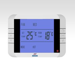Termóstato ligero trasero de Digitaces de la pantalla LCD para la calefacción de piso de las calderas