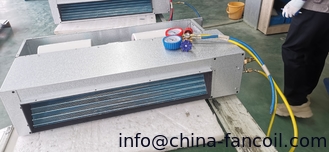 China Bobina encubierta horizontal de la fan de la bobina de la fan con la fan 0-10V proveedor
