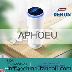 China Purificador y esterilizador del aire del COCHE con la lámpara + el filtro llevados UVC del photocatalyst, anión, filtro de HEPA limpio el aire en su coche proveedor