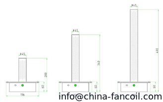 China los 22cm 5w tapan en el equipo UVC para el aire acondicionado central del conducto o la desinfección del aire de AHU y el aire purifican el producto proveedor
