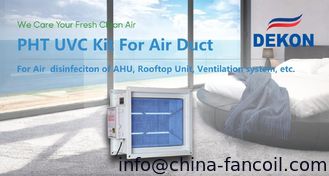 China Equipo UVC para AHU, tubo de aire de vuelta de RTU, ayuda de PHT para matar al virus y baterial en el aire, lucha con covid-19 proveedor