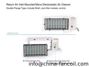 China Limpiador electrostático ensanchado doble del micrófono del plasma para que desinfección del aire del FCU y ayuda de la esterilización luchen con covid-19 proveedor