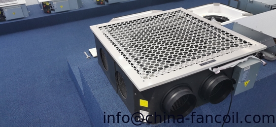 Ahorro de energía Cassette agua refrigerada Unidades de ventilador de bobina 1600CFM proveedor