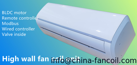 Unidad de ventilador de 2 tubos de pared alta proveedor